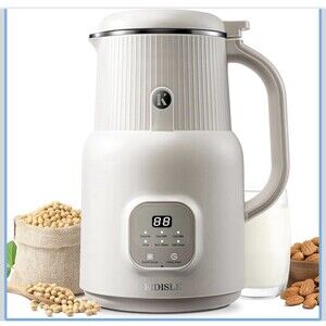 6 in 1 Automatic Nut Milk Maker,with Delay Start/Keep Warm/Boil Water/Self-Clean